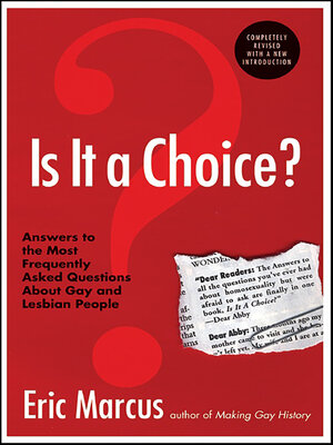 cover image of Is It a Choice?